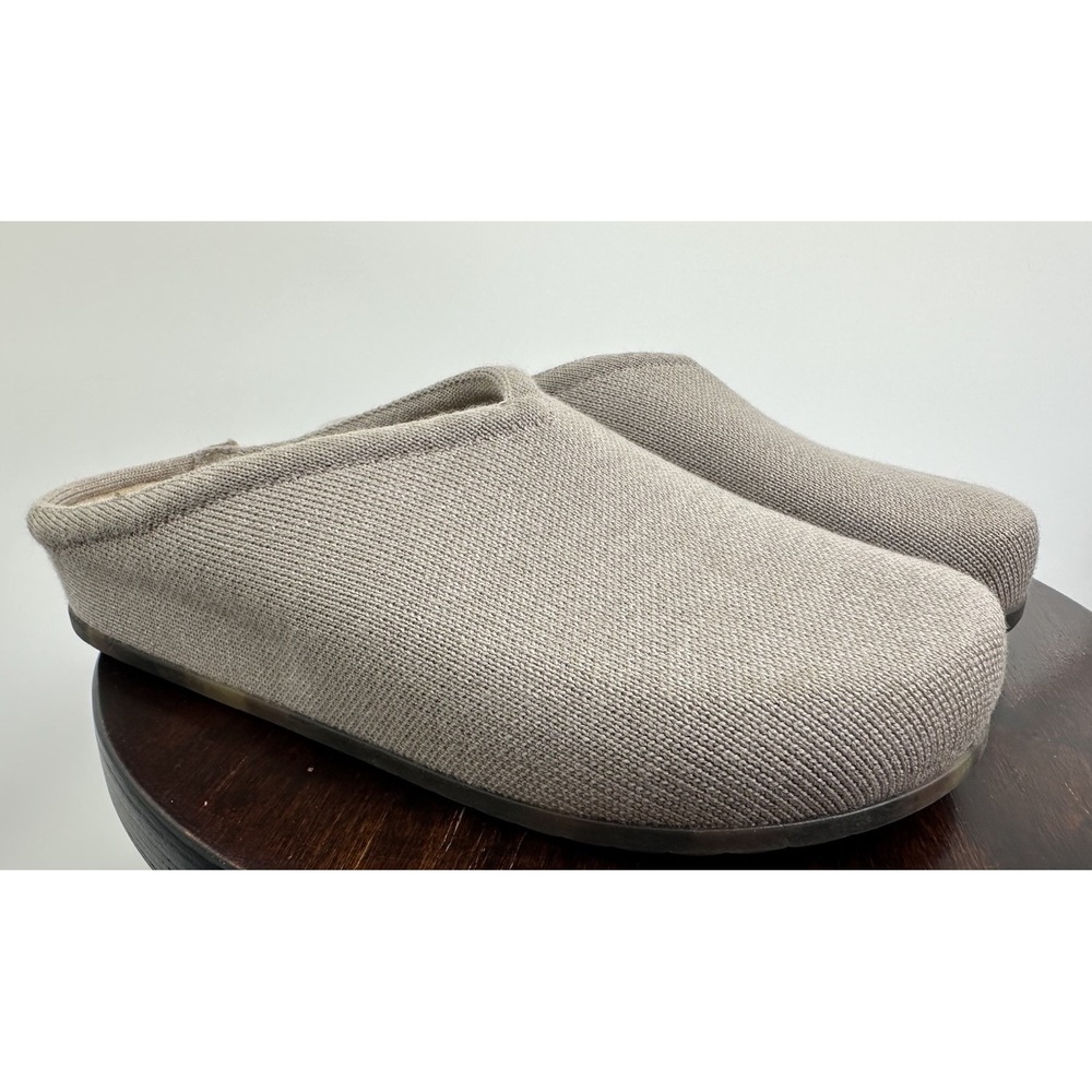 Rothy's The Casual Clog in Dove Women's 8 Men's 7 Comfort Slide On Taupe Grey - Picture 3 of 8